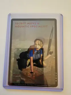 Tomb Raider CCG S206 - Secret Move 6: Aquatic Specialist - SWW Ultra Rare Card - Image 1