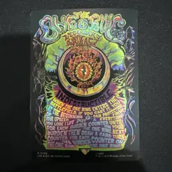 The One Ring Foil Borderless Poster Lord Of The Rings MTG NM Mint Magic LOTR - Image 1