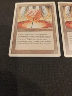 2x MTG "Mana Vault" Revised Edition Magic The Gathering LP - Image 5