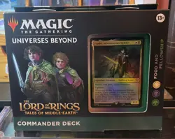 Magic the Gathering Lord of the Rings Frodo Commander Deck Sealed - Image 1
