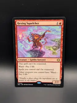MTG - Hexing Squelcher - Creature - ECL #145 - Rare - NM - Image 1