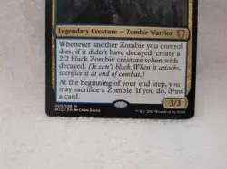 Wilhelt, the Rotcleaver #2 Midnight Hunt MIC MTG - Image 3