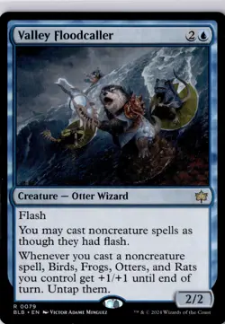 Valley Floodcaller Bloomburrow Regular NM R 0079 - Image 1