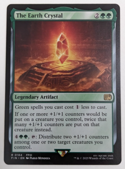 The Earth Crystal (0184) Final Fantasy FIN, Magic MtG, Regular - NM! - Image 1