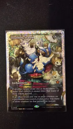 1x Doubling Season - Fracture Foil - Showcase Near Mint MTG Magic - Kid Icarus - - Image 1