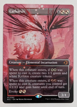 Catharsis (292) Borderless, Lorwyn Eclipsed ECL, Magic MtG, Regular - NM! - Image 1