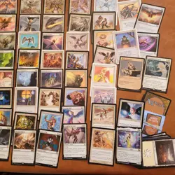 Whole COMMANDER Magic Deck - Heaven to Earth - ***ANGELS*** Pure White Giada - Image 2