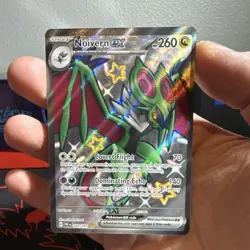 Pokemon Noivern EX Full Art Holo Shiny Ultra Rare 220/091 SV: Paldean Fates - Image 1