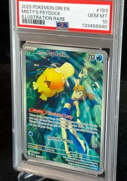 PSA 10 Misty’s Psyduck 193/182 – Destined Rivals – Illustration Rare - Pokemon - Image 3