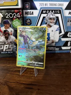 2022 Pokemon SWSH Brilliant Stars TG02/TG30 Vaporeon Holo M/NM GREAT condition - Image 1