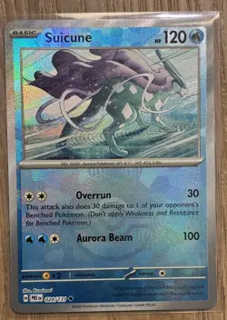 Suicune (Poke Ball Pattern) 024/131 Pokemon TCG SV: Prismatic Evolutions Holo NM - Image 1