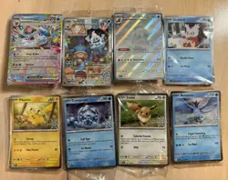 2025 Holiday Calendar Stamped Sealed Promo Cards (complete Set Of 8) - Image 1