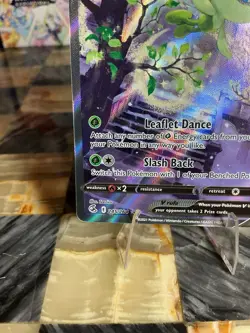 Pokemon TCG Celebi v 245/264 Fusion Strike Alternate Art Rare Holo Card - Image 4