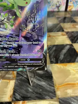 Pokemon TCG Celebi v 245/264 Fusion Strike Alternate Art Rare Holo Card - Image 5