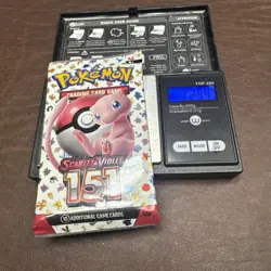 22.94 ULTRA Heavy - Pokemon TCG S&V - 151 Booster Pack! GOD PACKU ZARD LINEU - Image 1