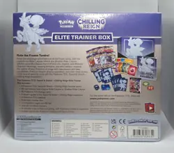 Chilling Reign ETB Ice Rider Calyrex Elite Trainer Box Sealed - Image 4