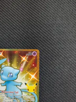2021 Pokemon Celebrations Mew #025 Secret Rare Full Art - Image 3