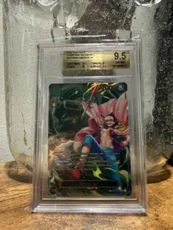 One Piece Smoker Carrying on His Will OP10-030 SP Banish Bandai 2025 Beckett 9.5 - Image 1