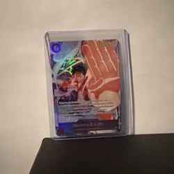 ONE PIECE Monkey D Luffy Alt Art EB02-061 SEC Anime 25th Collection English - Image 1