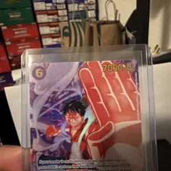 ONE PIECE Monkey D Luffy Alt Art EB02-061 SEC Anime 25th Collection English - Image 2