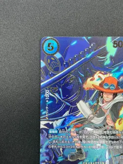 [NM]Portgas D. Ace ONE PIECE Card Japanese EB02-028 R Carrying on His Will 22F41 - Image 4