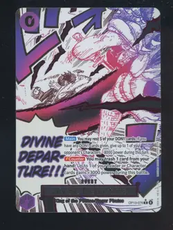 One Piece English OP13-076 Divine Departure Alternate Art Rare - Image 1