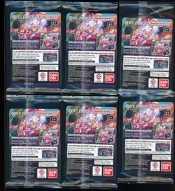 Lot of (6) One Piece EN College Basketball US Voyage #055 Monkey D Luffy Sealed - Image 2