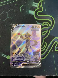 Pokemon Card Zeraora V Alternate Art Great Condition - Image 1