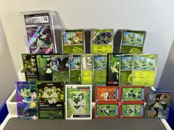 Pokemon Lot of Cards and Stickers Sprigatito Evolution Only Pokemon Lot of 19 - Image 2