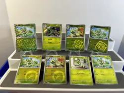 Pokemon Lot of Cards and Stickers Sprigatito Evolution Only Pokemon Lot of 19 - Image 3