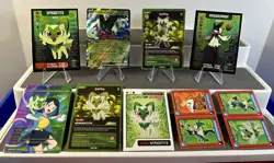 Pokemon Lot of Cards and Stickers Sprigatito Evolution Only Pokemon Lot of 19 - Image 4