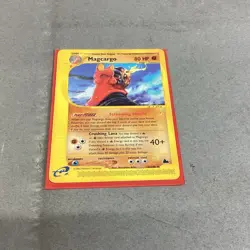 Pokemon Skyridge Magcargo 18/144 Trading Card In Protective Holder - Image 1