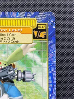 BO-167 Gargomon Digimon Card Digi-Battle Series 4 2001 Bandai - Image 3