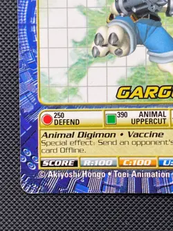 BO-167 Gargomon Digimon Card Digi-Battle Series 4 2001 Bandai - Image 5