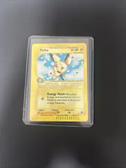 Expedition Pichu 22/165 Holo Rare Pokemon Card E-Series - Image 5