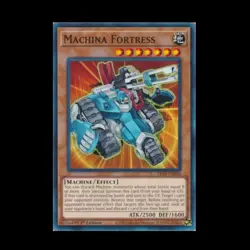 1996 Yu-Gi-Oh! 1st Edition Machina Fortress SR10-EN004 Common Card - Image 1