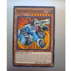1996 Yu-Gi-Oh! 1st Edition Machina Fortress SR10-EN004 Common Card - Image 2