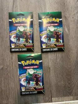 Pokemon Pokemon TCG Umbreon VMAX 25 Card Packs LOT OF 3 - Image 1