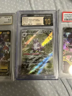 Pokemon TCG Nidoking Scarlet Violet-151 Card 174/165 JPN Edition CGC Pristine 10 - Image 1