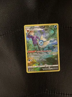 SWSH09: Brilliant Stars Trainer Gallery #TG02/TG30 Vaporeon Pokemon Card Custom - Image 1