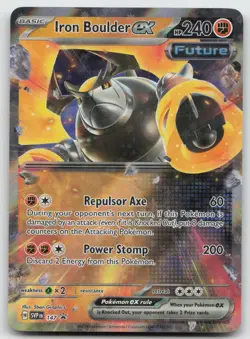 Iron Boulder ex Promo Holo SV: Scarlet & Violet Promo Cards SVP147 NM - Image 1