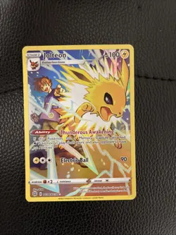 SWSH09: Brilliant Stars Trainer Gallery #TG04/TG30 Jolteon Pokemon Card - Image 1