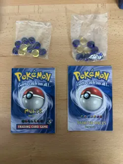 pokemon starter gift box 1999 Set Complete W/ Some CARDS , Coin More RARE - Image 4
