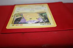( RARE )1995 #58/102 Giant Pikachu Pokemon card Yellow cheeks - Image 4
