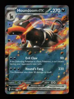 Houndoom ex 103 Holo SV: Scarlet & Violet Promo Pokemon Card - Image 1