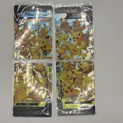 Pikachu V‑Union Complete Set – 4 Cards – Black Star Promo - Image 1