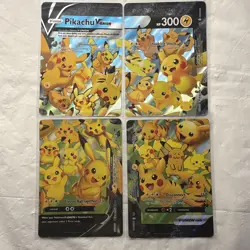 Pikachu V‑Union Complete Set – 4 Cards – Black Star Promo - Image 2