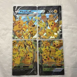 Pikachu V‑Union Complete Set – 4 Cards – Black Star Promo - Image 3