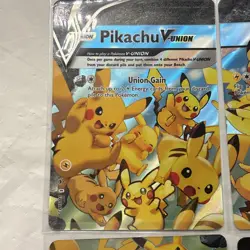 Pikachu V‑Union Complete Set – 4 Cards – Black Star Promo - Image 4