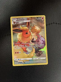 SWSH09: Brilliant Stars Trainer Gallery #TG03/TG30 Flareon Pokemon Card - Image 1